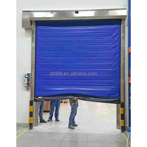 Puerta Rápida de Acero Inoxidable para Almacenamiento en Frío de Alta Velocidad |   Puerta Rápida Aislada Automática para Entornos de Baja Temperatura - Product Image 4
