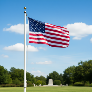 American <b>Flag</b> Polyester Square Flying <b>Flag</b> For Promotional Activities Digital Printing Soft Material D0100HED0CW - Product Image 2