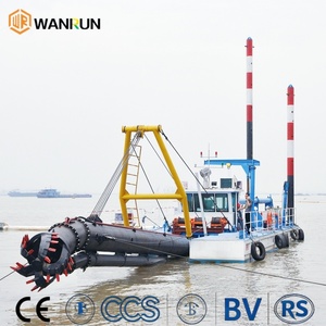 Draga <span class=keywords><strong>de</strong></span> succión industrial con certificación BV, CE, CCS y RINA para mantenimiento portuario en clima extremadamente cálido y frío - Product Image 1
