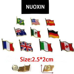 Продажа сувениров зеленого белого и красного цветов для мужчин и женщин, значок с флагом страны в мексиканском стиле, индивидуальная упаковка - Product Image 2