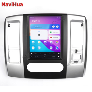 NaviHua 10.5 Inch Tesla Style Vertical Screen for Dodge RAM 2008 2011 Multimedia Android Car Radio <b>Auto</b> Headunit Carplay Monitor - Product Image 3