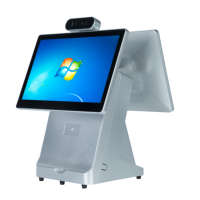 Système de point de vente tactile MJPOS 7820 15,6 pouces tout-en-un et système de point de vente carré avec système de point de vente avec balance de pesage