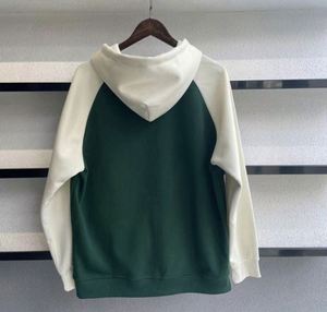 Sudaderas Personalizables con Fondo Verde, 60% Algodón, 40% Poliéster, Estampado Puff, Ropa de Punto de Marca, Sudadera Personalizada para Hombre, Corte y Confección Escolar - Product Image 5