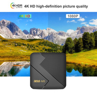 M98 M5 Android TV Box Reproductor Multimedia 4K Ultra HD con Procesador Amlogic S905W de Cuatro Núcleos Dispositivo de Transmisión WiFi