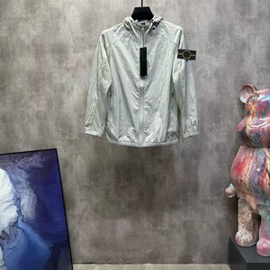 Veste légère à capuche coupe-vent pour homme, style décontracté de luxe, tendance vintage, collection 2026 - Product Image 6
