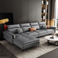 Großhandel Neue Innovationen Wohnzimmer-Sofagarnitur Möbel L-Form Ecksofa-Bezug Viersitzer-Sofas Bett