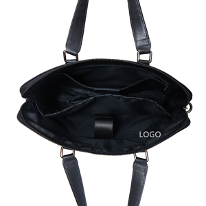 Nuova borsa per <span class=keywords><strong>Computer</strong></span> da uomo a spalla singola a tracolla con cerniera per affari in vera pelle - Product Image 5