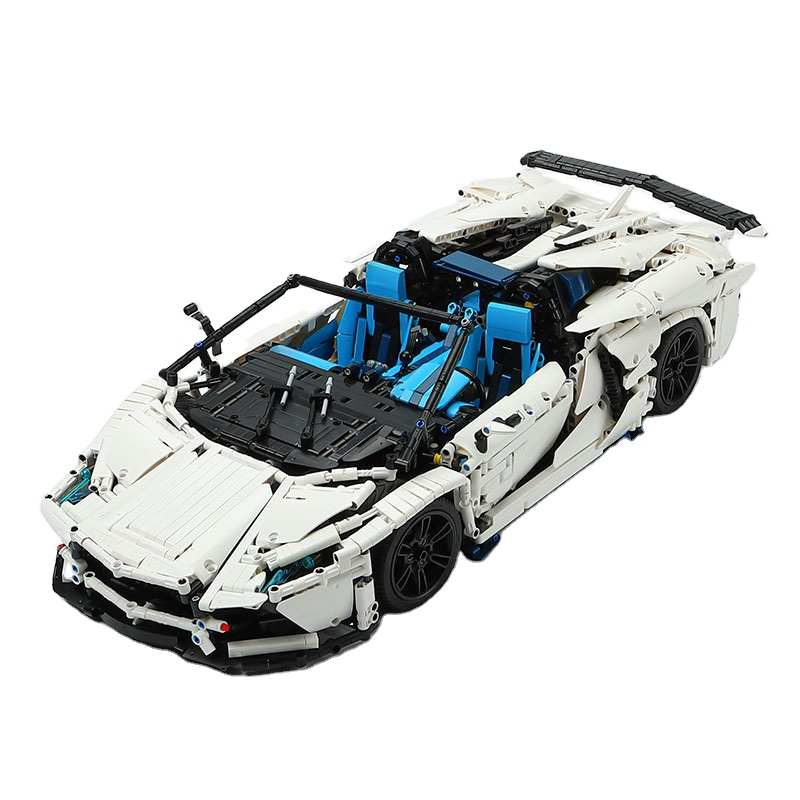DK2101 High Tech Ultra Luxe Racing Voertuig Super Sport Auto Geavanceerde Model Bouwstenen Baksteen Speelgoed Kids Gift Set MOC-17698