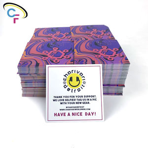 Özel renk baskı yaratıcı nokta UV reklam promosyon 300gsm mat kağıt kartpostal iş için - Product Image 1