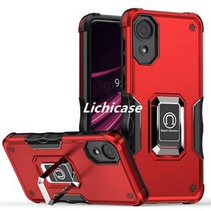 Lichicase Hard PC Invisible Support Téléphone Cas Pour Samsung Galaxy <span class=keywords><strong>A03</strong></span> <span class=keywords><strong>Core</strong></span> Antichoc Mobile Couverture - Product Image 4