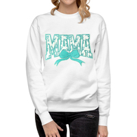 Grande lettre MAMA Patch brodé fer sur nœud Applique surdimensionnée maman DIY Patchwork pour veste à capuche sac vêtements décor