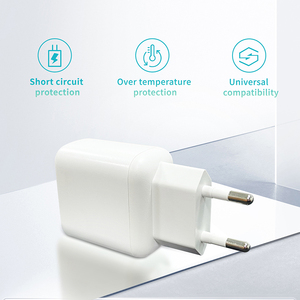 <span class=keywords><strong>Chargeur</strong></span> rapide USB 20W de marque européenne standard, Super PD A+C pour iPhones et téléphones <span class=keywords><strong>Blackview</strong></span>, tête de charge pour téléphone portable, <span class=keywords><strong>chargeur</strong></span> de téléphone portable noir - Product Image 6