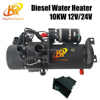 Chauffe-eau diesel 10KW 12V 24V pour préchauffage moteur de bus, caravane, camion – Amélioration et modernisation du chauffage de stationnement – Vente en gros