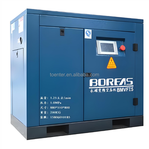 Compresor de Aire Industrial de Frecuencia Variable con Imán Permanente, 11kW, 1.5-1.85m³/min, 8 bar, 380V, Kaishan BMVF11 - Product Image 3