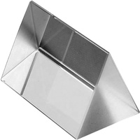 Prisme de photographie, boule ronde et triangulaire, Cube de verre vierge, prisme cristal optique, photographie, vente en gros, cadeaux d'affaires, K9