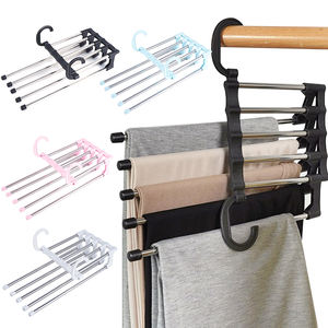 Perchero Multifuncional Plegable para Pantalones, Organizador de Ropa, Ahorra Espacio en Armarios de Dormitorio, Venta al Por Mayor - Product Image 1