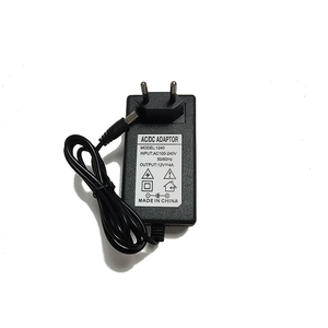 EU cắm <span class=keywords><strong>12V</strong></span> <span class=keywords><strong>4A</strong></span> Power <span class=keywords><strong>Adapter</strong></span> 5.5*2.5 mét Pin Led chuyển mạch cung cấp điện sạc - Product Image 1