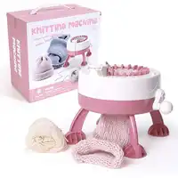 Needles Knitting Machines With Row Counter, Smart Knitting Round