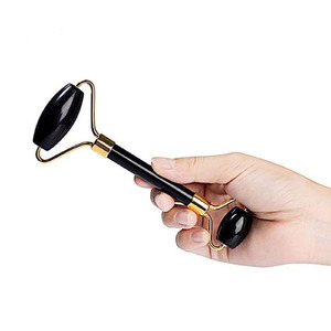 Natural Two-Sided Jade Facial <strong>Roller</strong> &amp; Gua Sha Set Face &amp; <strong>Neck</strong> Massager Beauty Tool - Product Image 3
