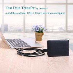 OEM ODM Micro cavo USB 3.0 USB 3.0 tipo un maschio a Micro B cavo per Samsung Galaxy S5 Note 3 disco rigido della fotocamera e altro ancora - Product Image 3