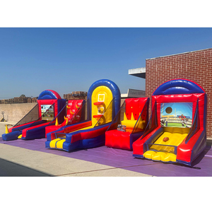 Giochi Gonfiabili da Carnevale Economici di Fabbrica: Calcio/Baseball/Golf/Basket/Lancio dell'Ascia/Tiro al Bersaglio per Divertimento - Product Image 3