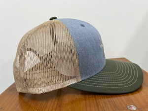 Sombrero de camionero de malla de 6 paneles para deportes al aire libre Golf, gorras con logotipo impreso bordado personalizado en blanco con ala curva para hombre y mujer - Product Image 4