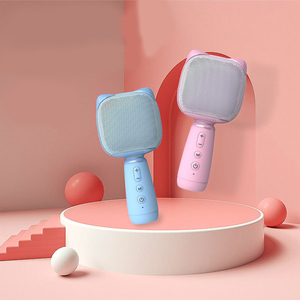 Microphone Karaoké Sans Fil Amusant pour Enfants – Cadeau Idéal pour les Petits – <span class=keywords><strong>Appareil</strong></span> Audio Karaoké - Product Image 3