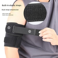 Sangle de soutien réglable pour le bras supérieur, antidérapante, pour la musculation, le bodybuilding et l'entraînement sportif