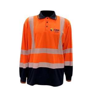 Abbigliamento di Sicurezza Riflettente Giallo Fluorescente Classe II per Lavoratori Stradali Alta Visibilità Personalizzabile con Stampa Logo - Product Image 1