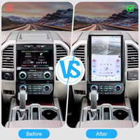 Navihua 14.5 ''Android écran tactile GPS Navigation Auto Stéréo Multimédia Lecteur Vidéo Autoradio pour Ford F150 Raptor 2015-2020