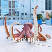 Kunden spezifische Marine Park Marine Organismus Statue Realist Fernbedienung Tiermodell Tier Anima tronik