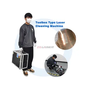 100w Air Cooling Portable Laser Rust Remover Cleaning Machine