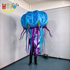 <span class=keywords><strong>Disfraz</strong></span> Inflable <span class=keywords><strong>de</strong></span> <span class=keywords><strong>Medusa</strong></span> Colorida <span class=keywords><strong>con</strong></span> Luz LED, Globo Inflable <span class=keywords><strong>con</strong></span> Forma <span class=keywords><strong>de</strong></span> Animal Submarino - Product Image 1