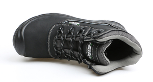 Aimboo - Calzado de Seguridad Ligero y Popular para Mujer, con Puntera de Acero, Cuero Genuino, Calzado de Seguridad Medio, Calzado Industrial SRC para Hombre - Product Image 6