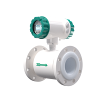 Débitmètre électromagnétique personnalisable pour hygiène industrielle 3W 5W, pour eau, mélasse, acide, bière, avec GPRS RS485 Modbus