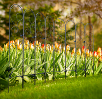 Échantillon gratuit 2027 : Panneaux de treillis de jardin en métal amovibles, d'inspiration victorienne, pour culture verticale de légumes, facilitant l'accès à la peinture des murs