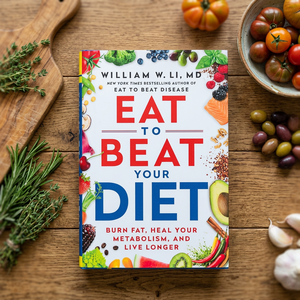 Eat to beat your diet By Dr William Li English Peperback <b>Book</b> Healthy Lifestyle & Diet Control Guide <b>Book</b> - Product Image 3