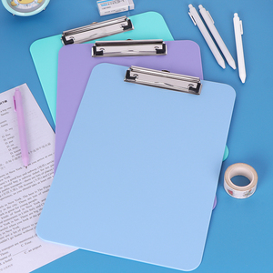 SUNSHING Sturdy PP File Folder Paper <b>Writing</b> <b>Pad</b> Lightweight Plastic Clear Clip Board for Students, Teachers & Professionals - Product Image 3