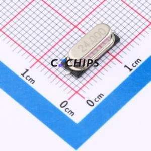 SL49SM24M20P-20 Crystal (Passive) HC-49S-SMD Crystal Oscillator 24MHz 20ppm 20pF 30ppm - Product Image 1