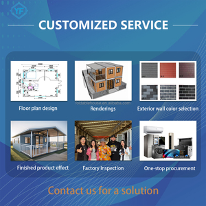 Vườn prefab Ngôi nhà nhỏ màu xanh lá cây không gian di chuyển 2-câu chuyện biệt thự container mở rộng nhà - Product Image 5