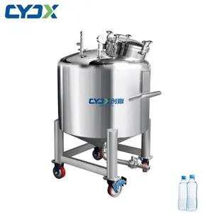 CYJX sıcak satış kolay kullanım hareketli sıvı ürün/gıda depolama tankı satılık 100l 200l 300l 1000l 1000l 2000l depolama tankı