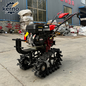 Small 7hp Tracked <b>Micro</b> Tiller Crawler Cultivator for Greenhouse Farming Self-propelled Rotary Plowing <b>Machine</b> for Land - Product Image 1
