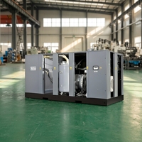 Compresseur d'air à vis Atlas Copco GA11 VSD d'origine, 11 kW, 15 CV, avec réservoir et sécheur, utilisation industrielle, compresseur rotatif à économie d'énergie