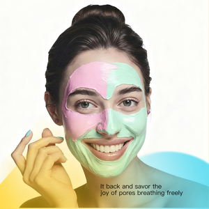 มาส์กโคลนไนอะซินาไมด์ เซราไมด์ สำหรับผิวหน้า 80 กรัม ทำความสะอาดล้ำลึก บำรุงผิวชุ่มชื้น ปรับสีผิวให้กระจ่างใส - Product Image 3