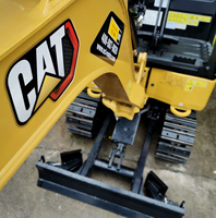 Excavatrice sur chenilles hydraulique CAT 301.7 de 1,7 tonne, 301.8, 302.7, 303, 303.5 avec moteur, pompe, boîte de vitesses et roulement