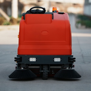 Nettoyeur de voirie autoporté, <span class=keywords><strong>aspirateur</strong></span> et laveur de sols, alimenté par batterie, état neuf - Product Image 3