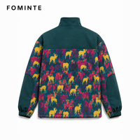 Veste polaire jacquard abstraite effet graffiti pour homme, personnalisable avec logo, design de luxe, tendance, pull chaud d'hiver, fabrication OEM