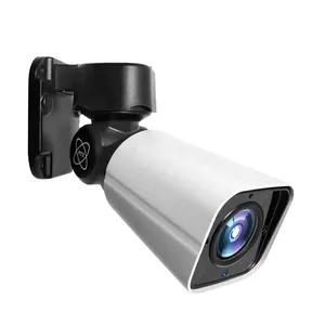 XMeye 4K 8MP PTZ IP 카메라 4X 줌 야외 48V POE PTZ 총알 감시 보안 카메라 방수 P2P IR 50M