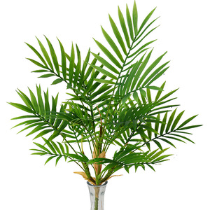 Planta Artificial de Areca de 44 cm, Decoración de Interior para el Hogar, PVC Suave, Flower Delight - Product Image 5