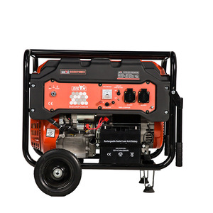 Bison Power 5Kw Gasoline <b>Generator</b> 420Cc Air-Cooled Electric Start 230V Portable With Wheels Commercial Use - Product Image 1
